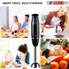 Hand Blender Immersion Blender Handheld Stick Batidora Electric Blenders Emersion Hand Mixer For Kitchen 5 Core HB 1510 BLK