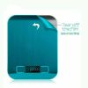 Kitchen Scale Digital Food Scales Bascula Electronic Cooking Scale Weight Touch Screen Glass Top Diet 5kg/11Lbs Accuracy 5 Core K 53